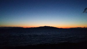 Sunrise in Lesvos Grèce