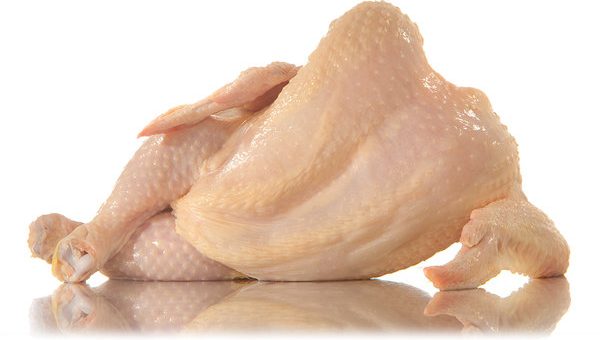 nude chicken