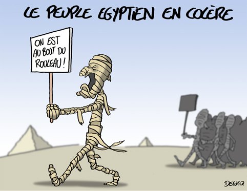 egypt comic strip