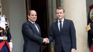 présidents français et egyptiens