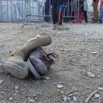 Chaussures, Réfugiés, Lesvos, Syrie, Grèce