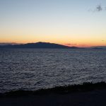 Sun is rising at Lesvos, Greece
