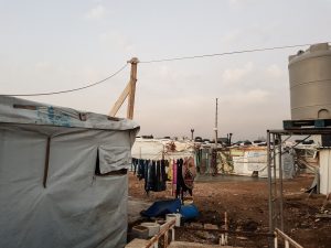 refugees camp in Lebanon
